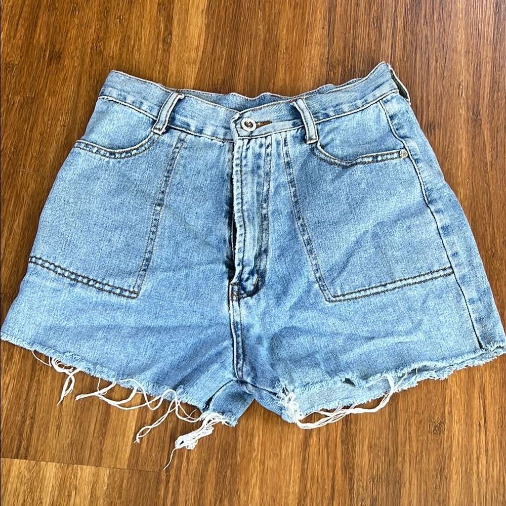 Denim High-Waisted Vintage Women Shorts